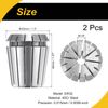 WorkBless ER32 Spring Collet 1/4" Chuck for CNC Engraving Machine Lathe Milling Tool 2 Pcs