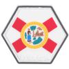 Evike Operator Profile PVC Hex Patch State Flag Series (Model: Florida)