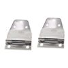 Kentrol 30421 Polished Silver Liftgate Hinge Pair 77-86 CJ7
