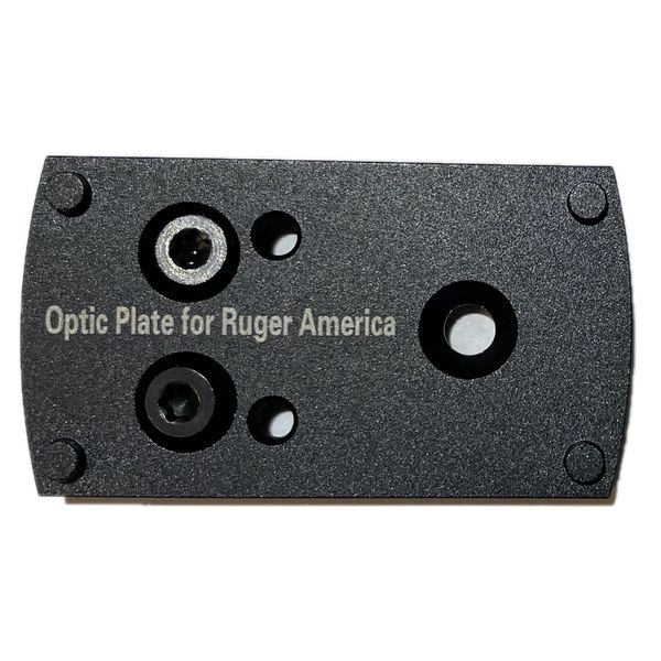 Ade Advanced Optics Red Dot Optic Adapter/Converter Mount Plate for Ruger American Pistol