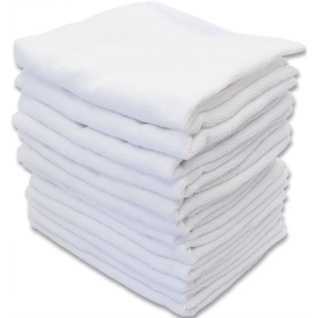 Face Towel Commercial Pack of 12 100% Cotton 200 momme approx. 62.5 G 80 × 33.5 cm