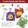 Nykaa Naturals Skin Secrets Bubble Sheet Mask - Nourishes and Combats Dryness - Reduces Puffiness and Redness - Leaves Your Skin Feeling Fresh and Clean - Strawberry and Argan Oil - 0.67 oz