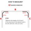 TYRON 90 Degree Ceiling Corner Track for Adhesive Curtain Track(2 PCS)