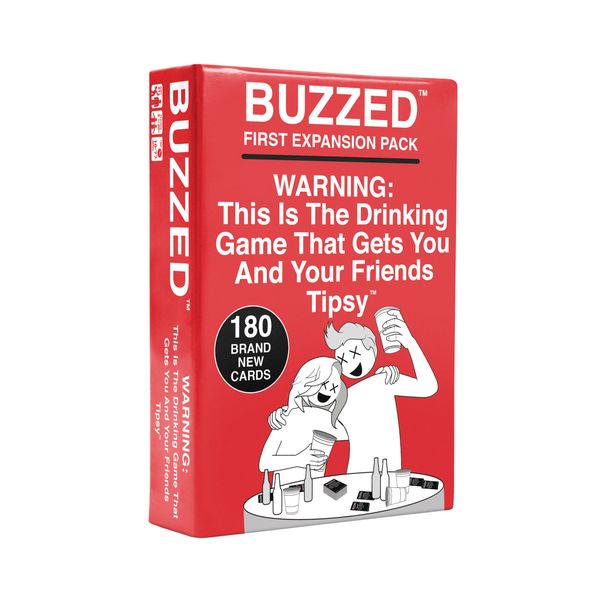 Buzzed Expansion Pack #1 - The Drinking Game That Will Get You & Your Friends Tipsy