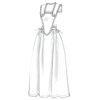 Butterick Patterns B5509 Aprons, Pack of 1, White