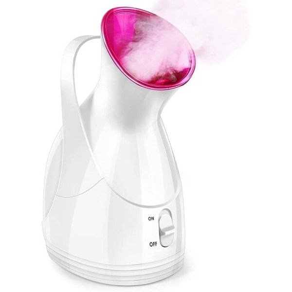 White Facial Steamer Nano Steam Facial Steamer Facial Steamer Steamer Face Facial Steamer Acrylonitrile Butadiene Styrene (ABS) Face Nano Atomization Technology Hot Spray Dry