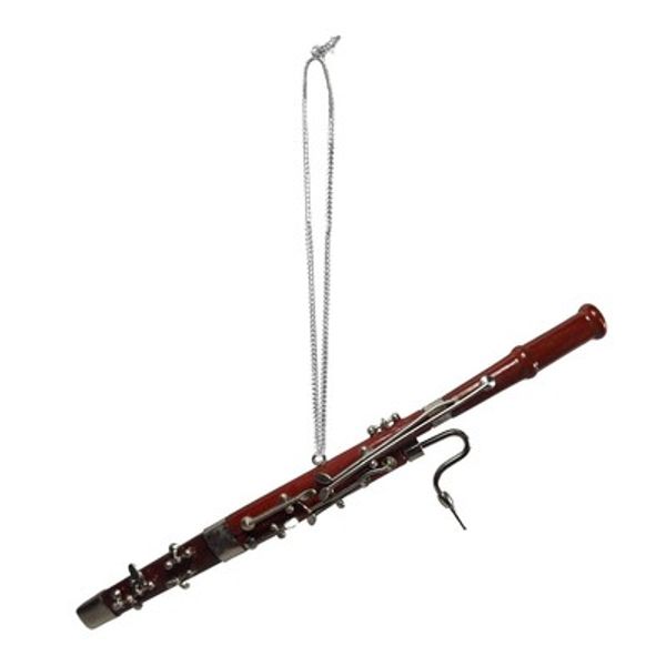 Broadway Gifts Bassoon Christmas Tree Ornament 6.75 inches - Musical Instrume...