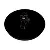 One Line red Lips Woman PopSockets Adhesive PopGrip