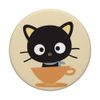 Chococat Coffee Cup PopSockets Stand for Smartphones and Tablets PopSockets Adhesive PopGrip