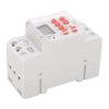 Programmable 7 Day Digital Timer Switch, Digital LCD Power Weekly Programmable Electrical Timer Switch for Appliance AC