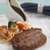 White Porcelain Gravy Sauce Boat Container Plate Tableware