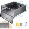 15.5 x 15.5 x 5.5 Inch Heavy Duty DVR Lock Box - DVR Security Lock Box