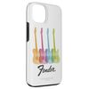 iPhone 13 Fender Multicolor Rainbow Stratocaster Rock Guitars Smartphone Case