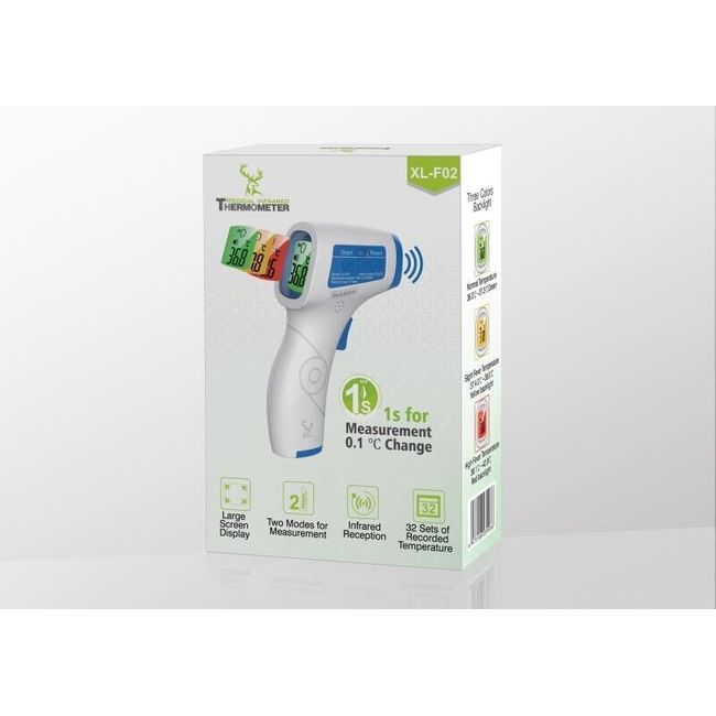 Non-contact Infrared Electronic Digital Thermometer for Babies and Adults