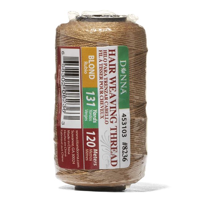 Donna Blonde 131 Yard Hair Weaving Thread Blonde