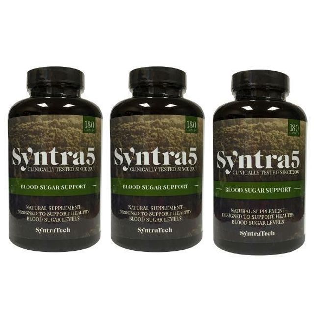 Syntratech - Syntratech Syntra5 Blood Sugar Support (3 bottles pack)