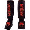 Venum, Kontact Shin Guards, Men's, S, Black/Red