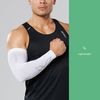 2XU Compression Flex Arm Sleeve - Medium - White/Grey