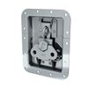 TCH Hardware Large Recessed Pad Lockable Twist Catch