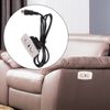 Electric Power Couch Chair Recliner Switch, Hand Lifting Control Switch With 2 Button and USB Port Replacement Control Switch For Sofa