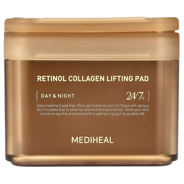 Retinol Collagen Lifting Pad, Day & Night, 100 Pads