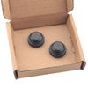 WELWIK 2PCS Black Copper G 1/4 PC Water Cooling Plug Fitting with O Type Ring Stop Joint Pipe Accessories
