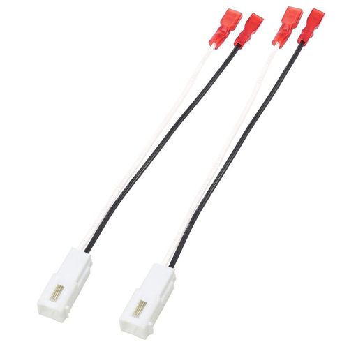 IMMK Front Dash Tweeters Speaker Wiring Harness Adapter Connector Plug Replacement for Dodge Ram Jeep Cherokee Chrysler 2005-2022 Aftermarket Dash Tweeters Audio Cable Plug - 2 Pack