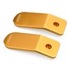 Daytona 48345 Motorcycle Engine Slider Optional Engine Protector Streamline Design Panel, Set of 2, Gold