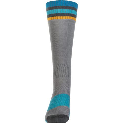 Fly Racing 2022 Youth MX Riding Socks (Thin Grey, Youth)