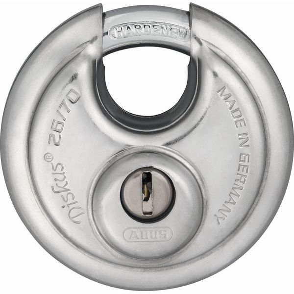 Abus 26/70 Diskus Padlock Hardened Steel