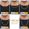 VEXXS Mens Chain 5mm 7mm