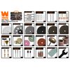 WEN 230282A 282-Piece Rotary Tool Accessory Kit with Carrying Case
