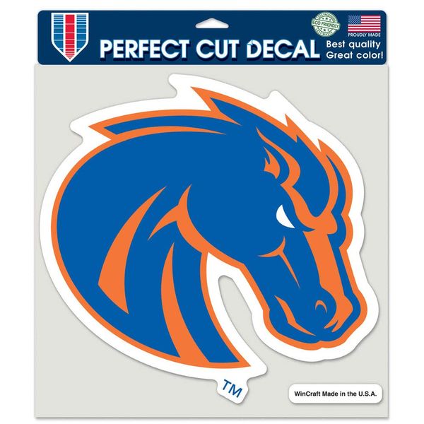 WinCraft NCAA Boise State Broncos Die-Cut Color Decal, 8"x8", Team Color