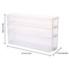 Taylor & Brown 3 Layer Plastic Refrigerator Fridge Freezer Storage Box Containers Bins Kitchen Cabinet Organizer Stackable Boxes with Lid