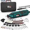 Rotary Tool Kit 180W W/ 160 Accessories 6 Variable Speeds DIY Crafting Projects