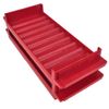Rolled Coin Plastic Storage Tray, Pennies, Red (1 Tray)