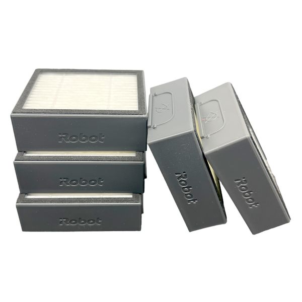 5 Pack OEM Genuine Filter Replacement for iRobot Roomba E-Series i3 i4 i6 i7 i8