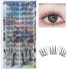 False Eyelashes, Large Capacity, Partial Eyelashes, Bunch, Natural, Partial False Eyelashes, 101