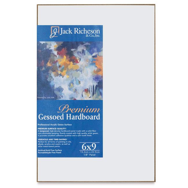 Jack Richeson Gessoed Hardboard Panels - 6"x9"