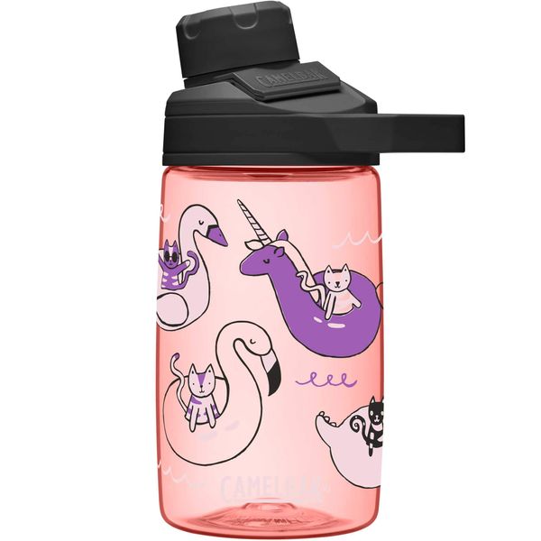 CamelBak Chute Mag Kids BPA Free Water Bottle with Tritan Renew, 14oz, Floatie Cats