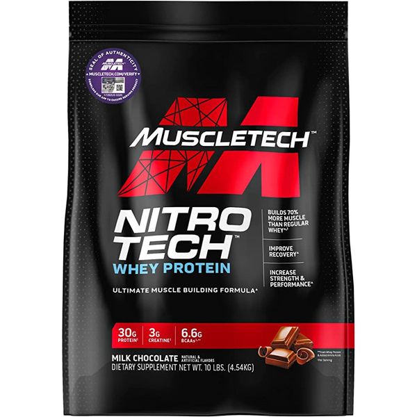 Muscle Tech Nitro Tech Whey Protein Milk Chocolate