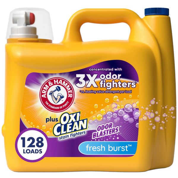 ARM & HAMMER Plus Oxiclean Odor Blasters Fresh Burst Liquid Laundry Detergent