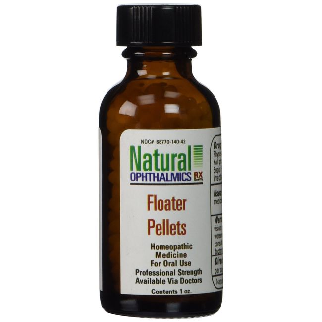 Natural Ophthalmics Floater Eye Pellets/Oral Homeopathic