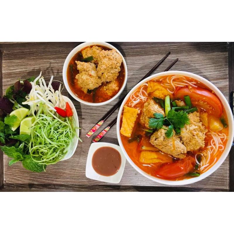 1 pack of 10 tubes - Bot Mau Gach Tom- Made In Viet Nam - Mau Bun Rieu ...