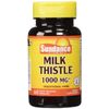 Sundance Milk Thistle Herbal Supplement Quick Release Capsules 1000 mg 60 Count