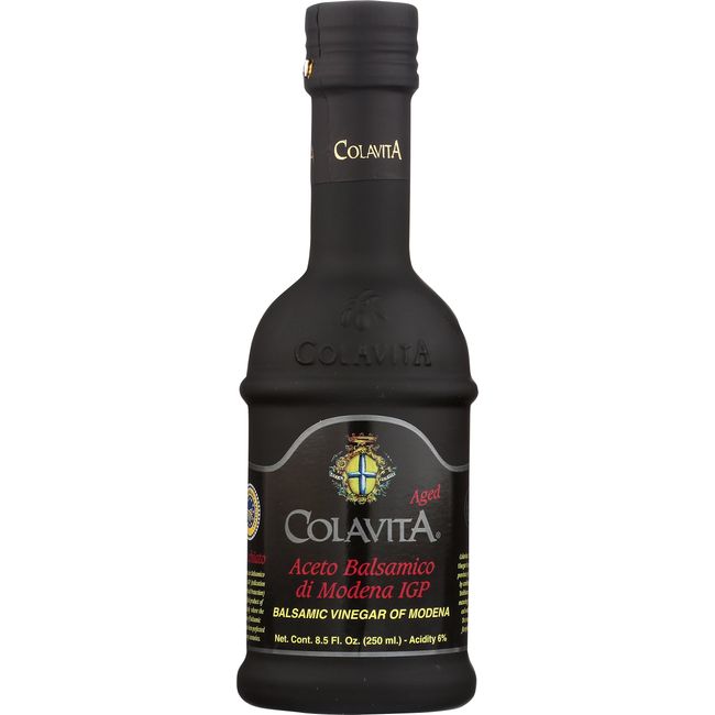 Colavita Aged Balsamic Vinegar of Modena IGP, 3 years, 8.5 Floz, Glass Bottle