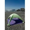 Bechit Beach Shade tent. Top and Bottom are suede microfiber beach towels.