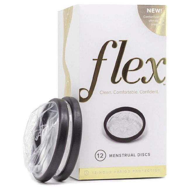 FLEX MENSTRUAL DISCS INDIVIDUALLY WRAPPED 19 COUNT