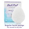 Buf-Puf Regular Facial Sponge – Face Scrubber for Combination Skin – 1 Each (Pack of 5)