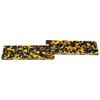 Acrylic Handle Scales Blank Amber/Black DT831449 by tyzacktools